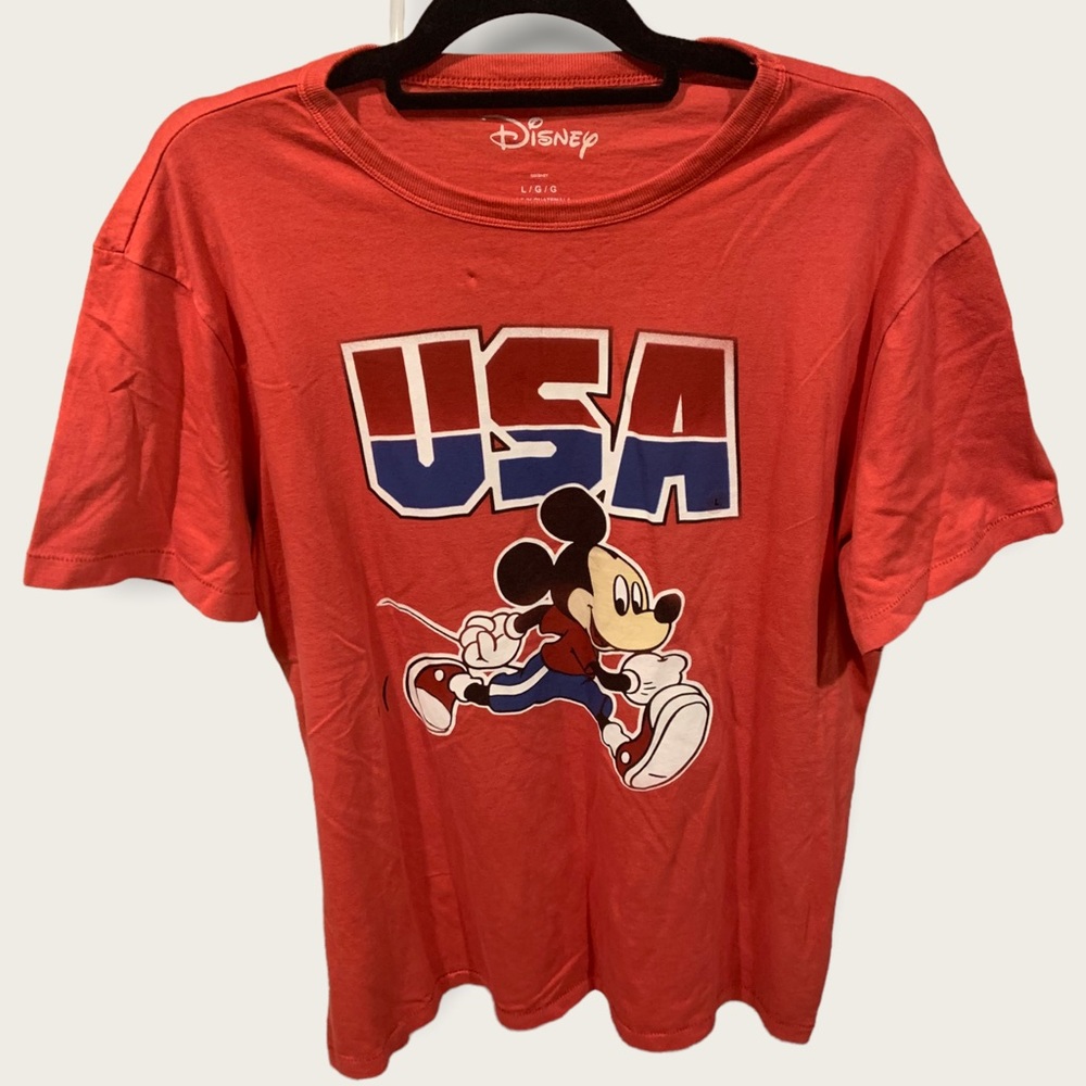 NWT American Eagle Mickey Mouse USA short sleeve shirt